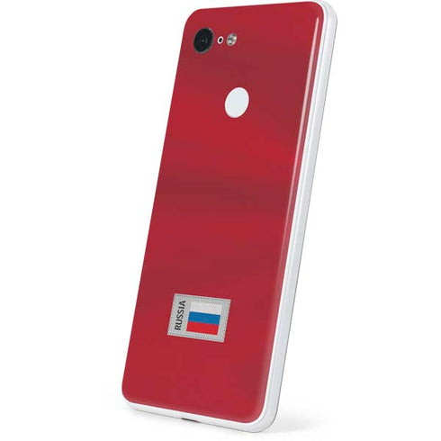 Russia Soccer Flag Google Pixel 3 Skin